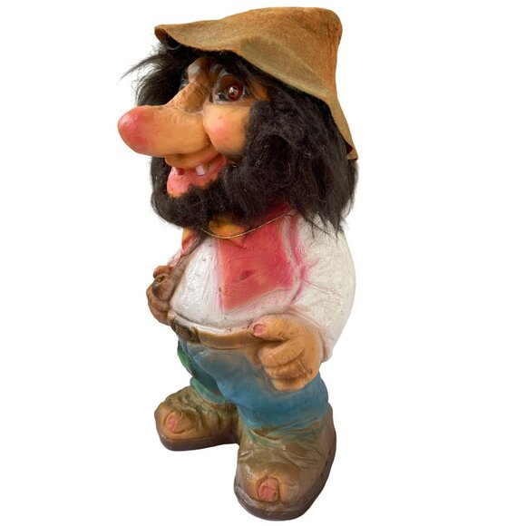 Erling Krage Norwegian One Eye Troll - Bergen Norway, Hand Crafted Folklore - Picture 14 of 16